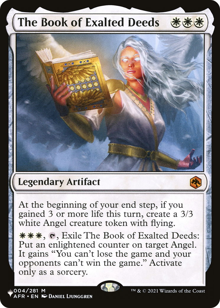 The Book of Exalted Deeds [Secret Lair: Angels] | Cracking-Singles