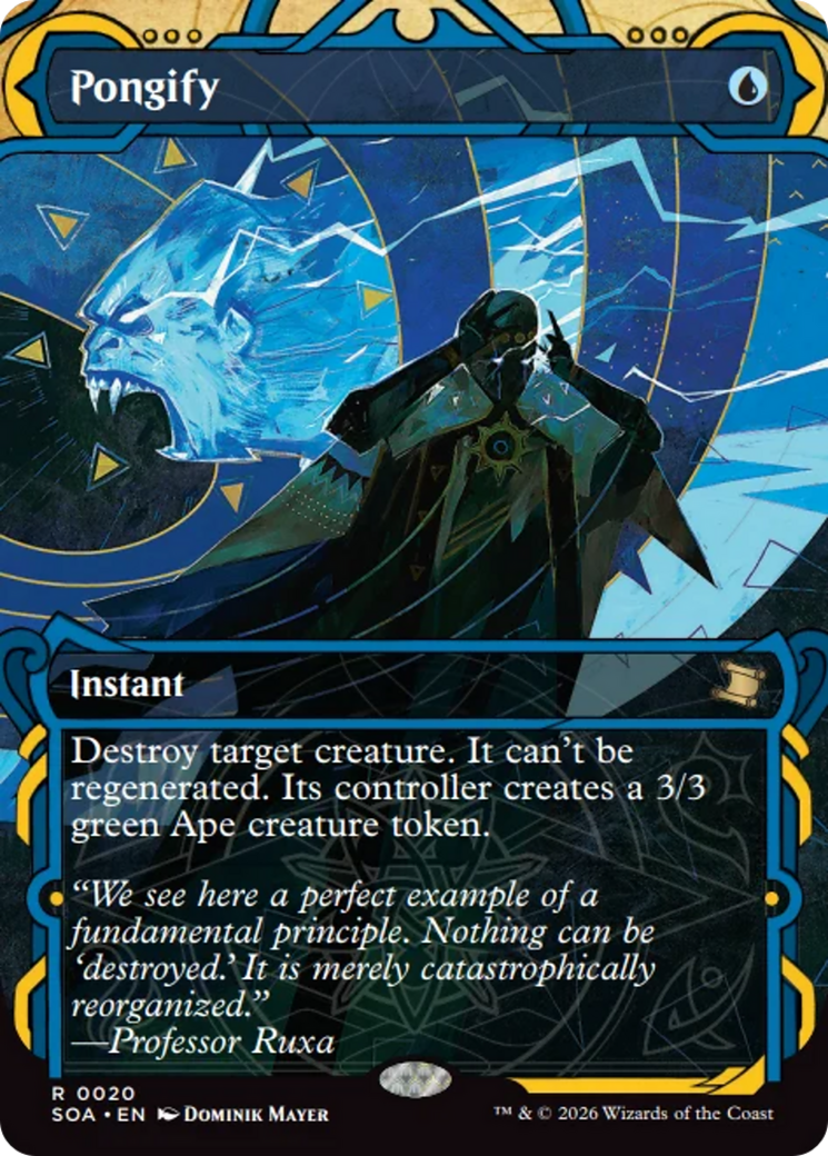 Pongify [Secrets of Strixhaven: Mystical Archive] | Cracking-Singles