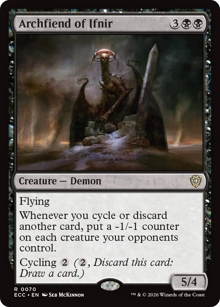 Archfiend of Ifnir [Lorwyn Eclipsed Commander] | Cracking-Singles