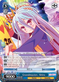 Grandmaster, Shiro (NGL/S58-TE18S SR) [No Game No Life] | Cracking-Singles