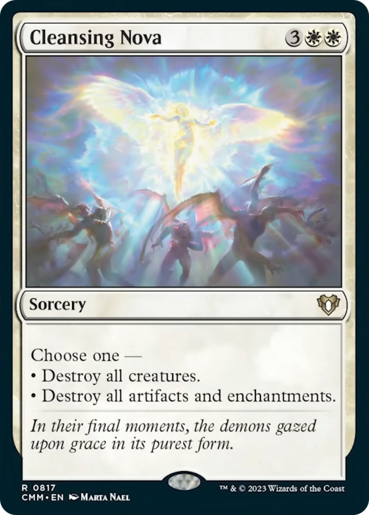 Cleansing Nova [Commander Masters] | Cracking-Singles
