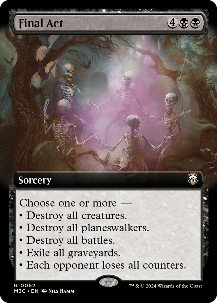 Final Act (Extended Art) (Ripple Foil) [Modern Horizons 3 Commander] | Cracking-Singles