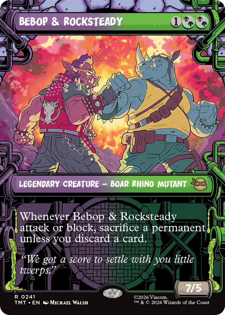 Bebop & Rocksteady (Showcase) [Teenage Mutant Ninja Turtles] | Cracking-Singles