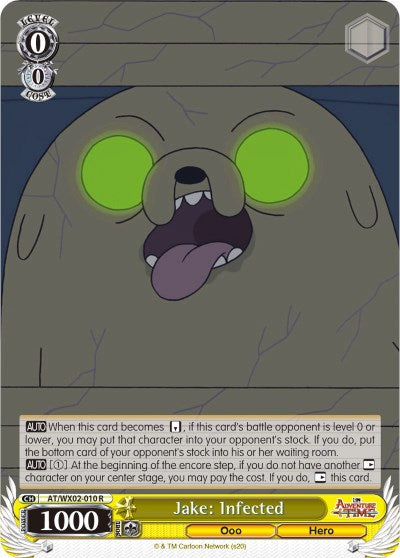 Jake: Infected (AT/WX02-010 R) [Adventure Time] | Cracking-Singles
