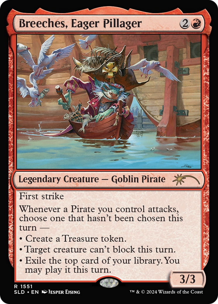 Breeches, Eager Pillager [Secret Lair Drop Series] | Cracking-Singles