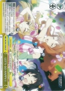 LET'S GO HAPPY!! (IMC/W41-E036 CR) [The iDOLM@STER Cinderella Girls] | Cracking-Singles