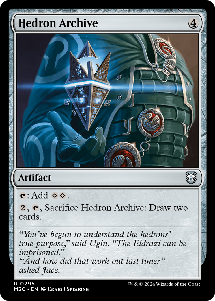 Hedron Archive (Ripple Foil) [Modern Horizons 3 Commander] | Cracking-Singles