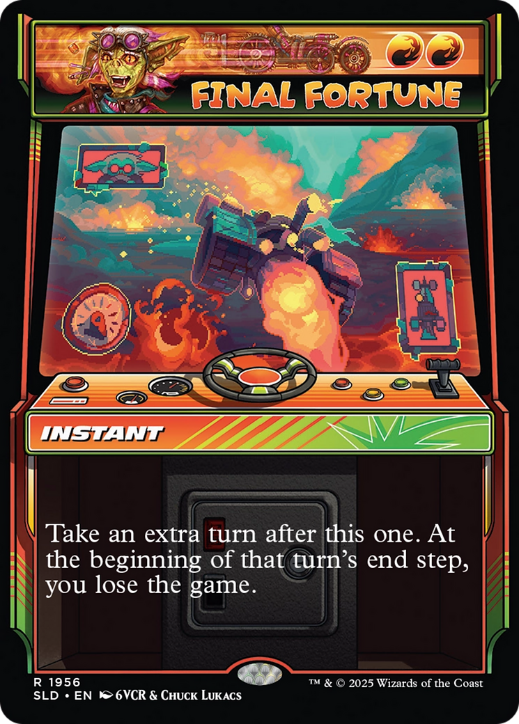 Final Fortune (Rainbow Foil) [Secret Lair Drop Series] | Cracking-Singles