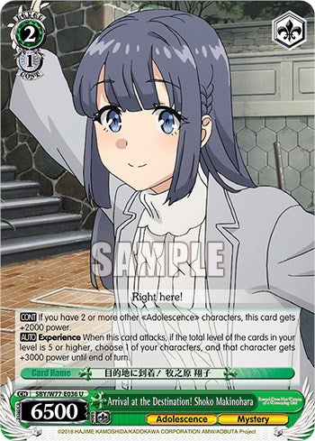 Arrival at the Destination! Shoko Makinohara [Rascal Does Not Dream of a Dreaming Girl] | Cracking-Singles