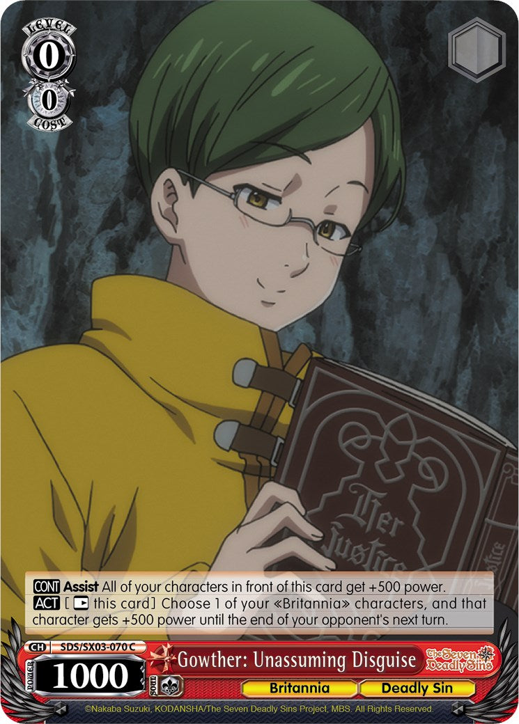 Gowther: Unassuming Disguise (SDS/SX03-070 C) [The Seven Deadly Sins] | Cracking-Singles
