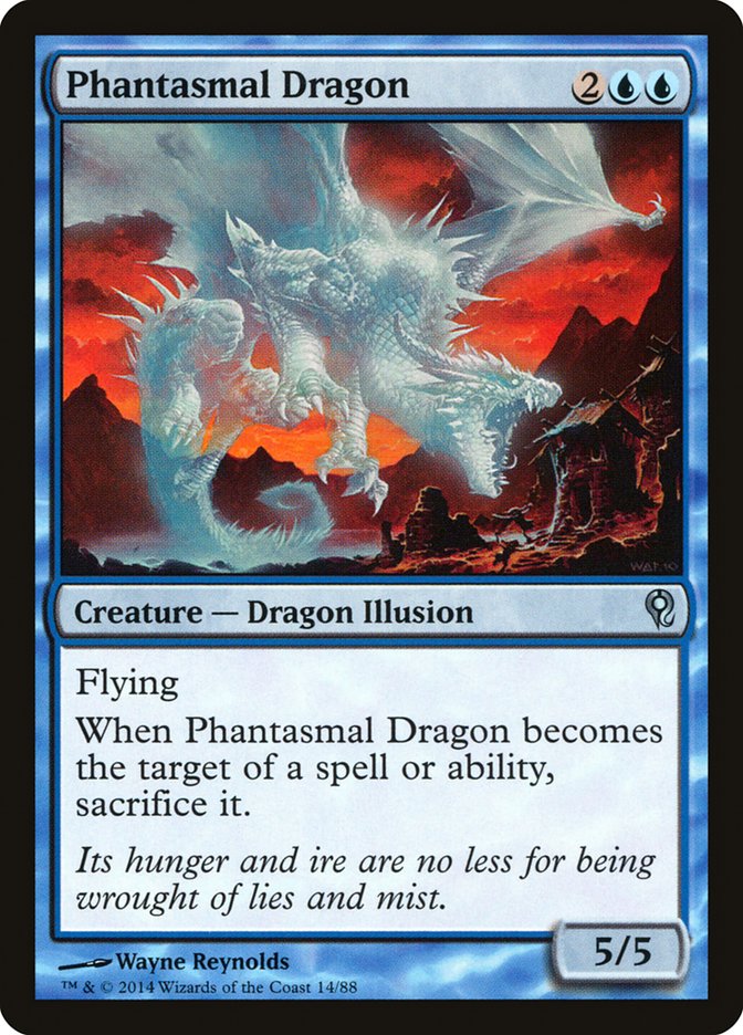 Phantasmal Dragon [Duel Decks: Jace vs. Vraska] | Cracking-Singles