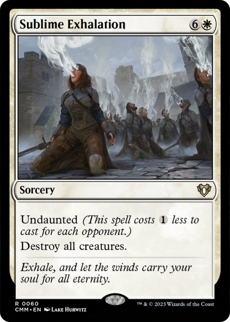 Sublime Exhalation [Commander Masters] | Cracking-Singles