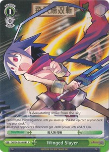 Winged Slayer (DG/EN-S03-E081 R) [Disgaea] | Cracking-Singles