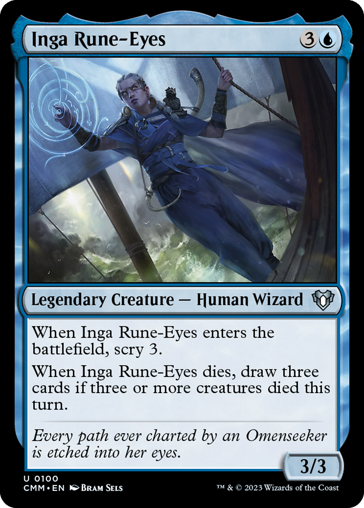 Inga Rune-Eyes [Commander Masters] | Cracking-Singles