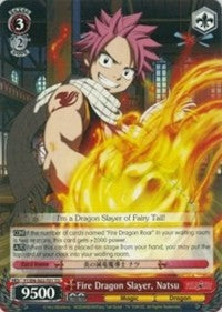 Fire Dragon Slayer, Natsu (FT/EN-S02-T01 TD) [Fairy Tail ver.E] | Cracking-Singles