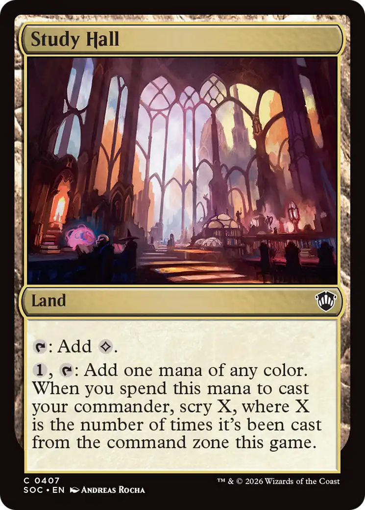 Study Hall [Secrets of Strixhaven Commander] | Cracking-Singles