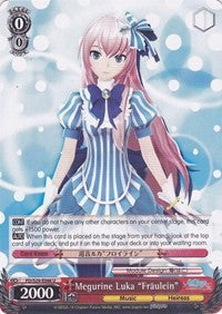 Megurine Luka "Fraulein" (PD/S29-E066 U) [Hatsune Miku: Project DIVA F 2nd] | Cracking-Singles