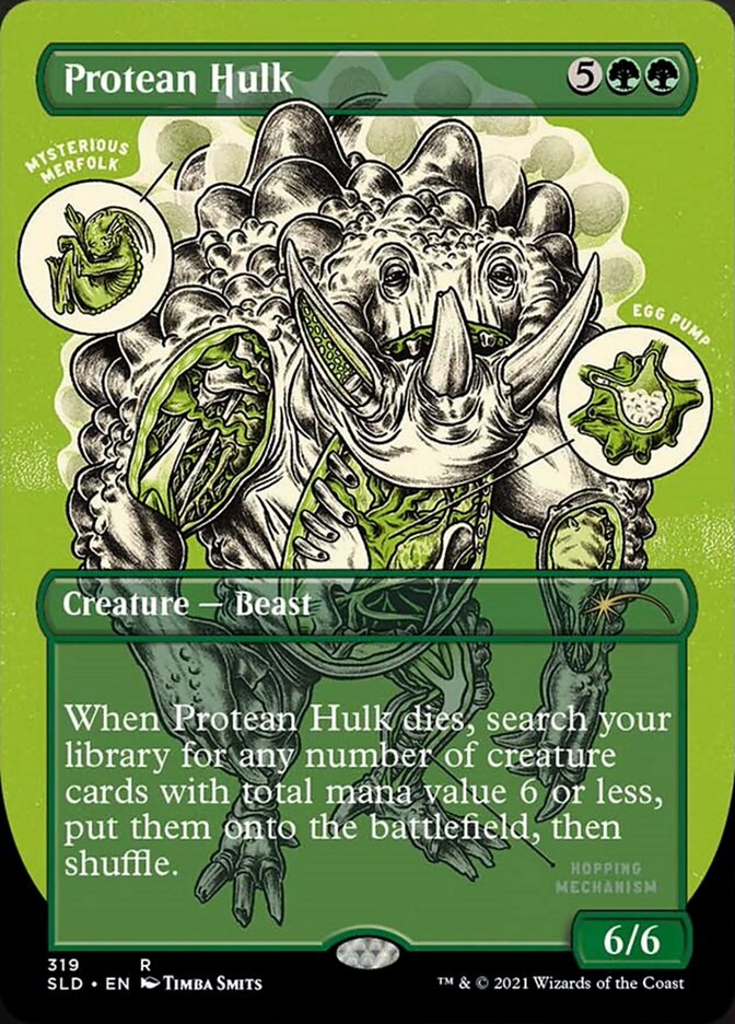 Protean Hulk (Borderless Foil Etched) [Secret Lair Drop Series] | Cracking-Singles