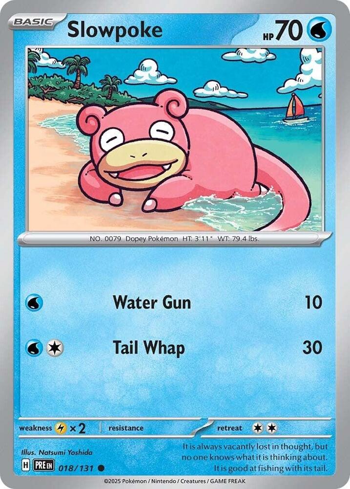 Slowpoke (018/131) [Scarlet & Violet: Prismatic Evolutions] | Cracking-Singles