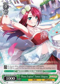 "Please Explain!" Tomoe Udagawa (BD/EN-W03-032R RRR) [BanG Dream! Girls Band Party! MULTI LIVE] | Cracking-Singles