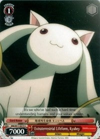 Extraterrestrial Lifeform, Kyubey (MM/W17-E075 C) [Puella Magi Madoka Magica] | Cracking-Singles