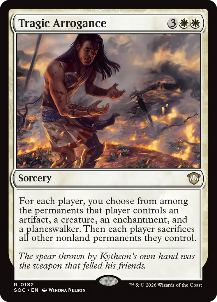 Tragic Arrogance [Secrets of Strixhaven Commander] | Cracking-Singles