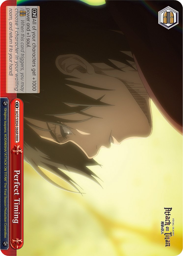 Perfect Timing (Foil) [Attack On Titan: Final Season] | Cracking-Singles