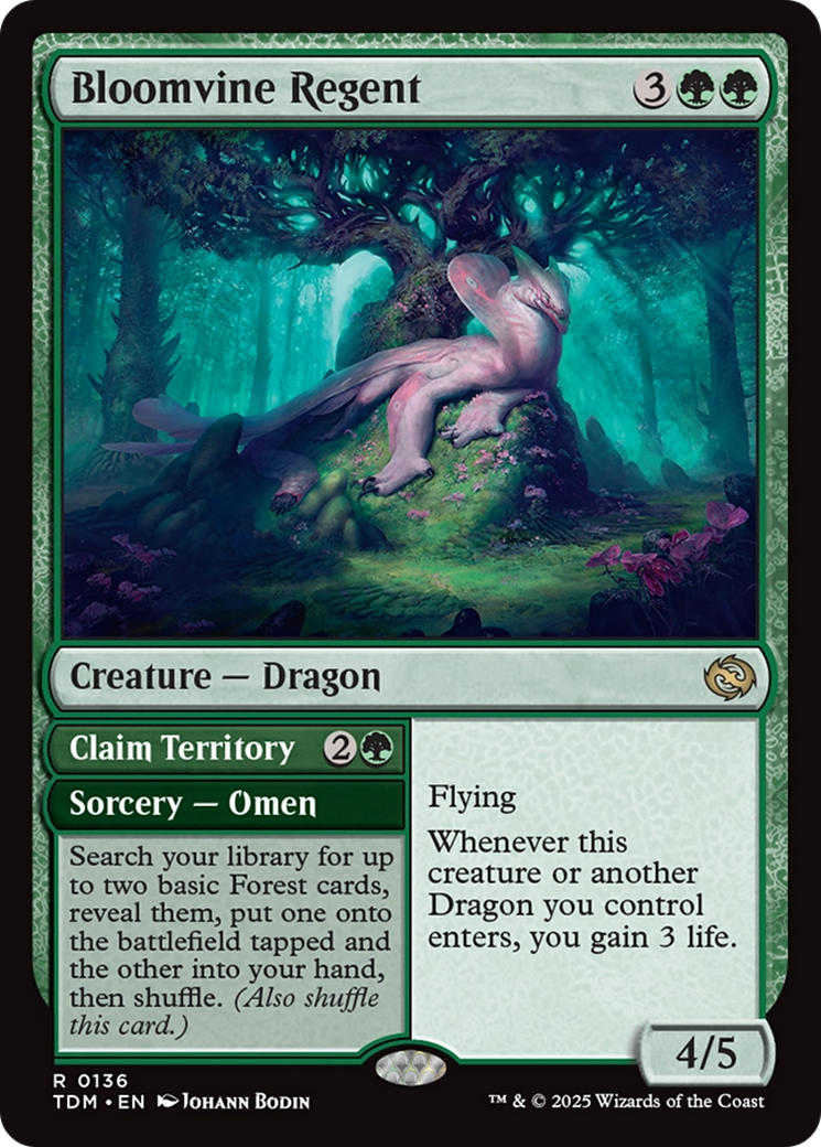 Bloomvine Regent [Tarkir: Dragonstorm] | Cracking-Singles