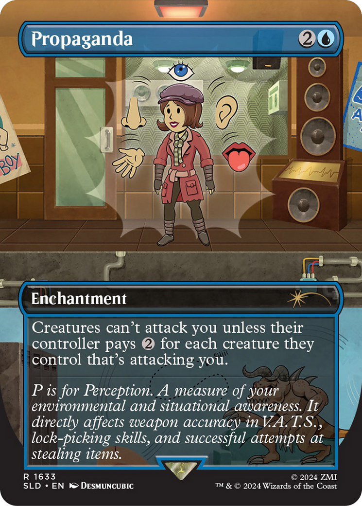 Propaganda (1633) (Rainbow Foil) [Secret Lair Drop Series] | Cracking-Singles