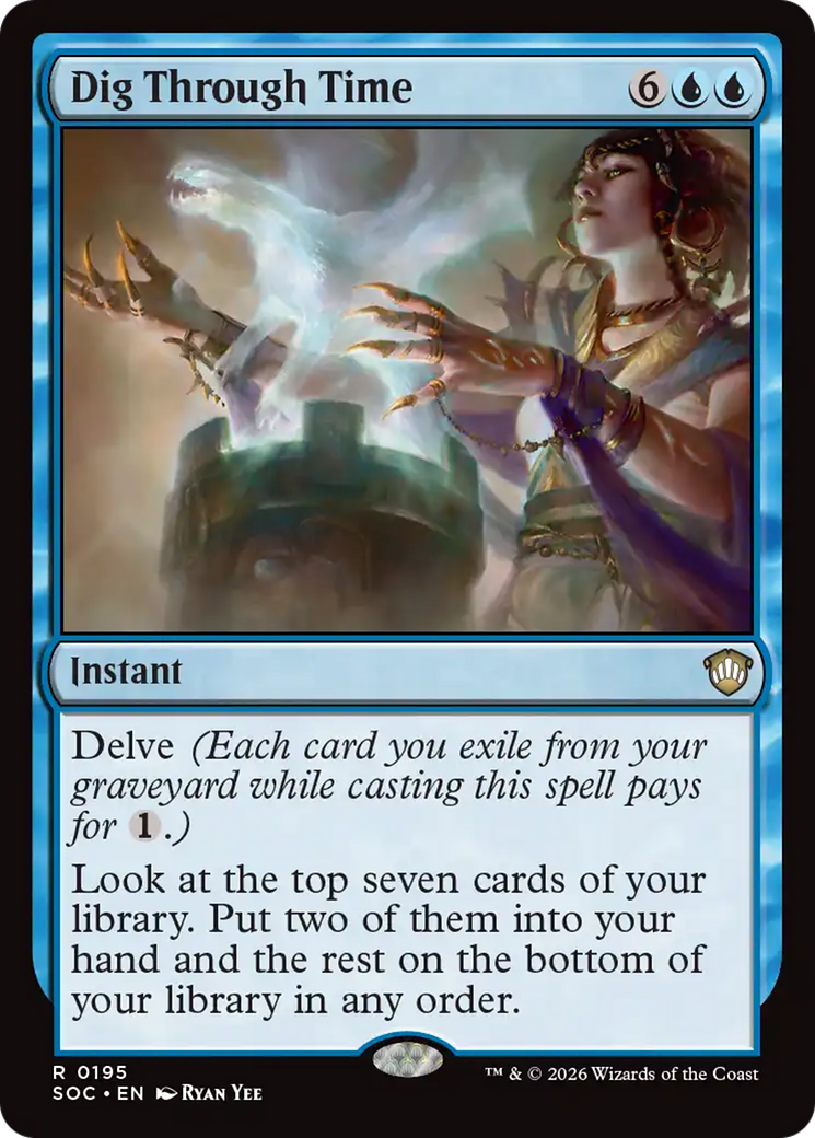Dig Through Time [Secrets of Strixhaven Commander] | Cracking-Singles
