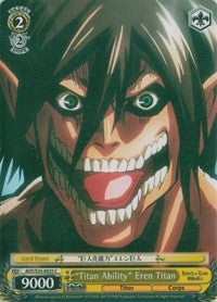 "Titan Ability" Eren Titan (AOT/S35-E025 C) [Attack on Titan] | Cracking-Singles