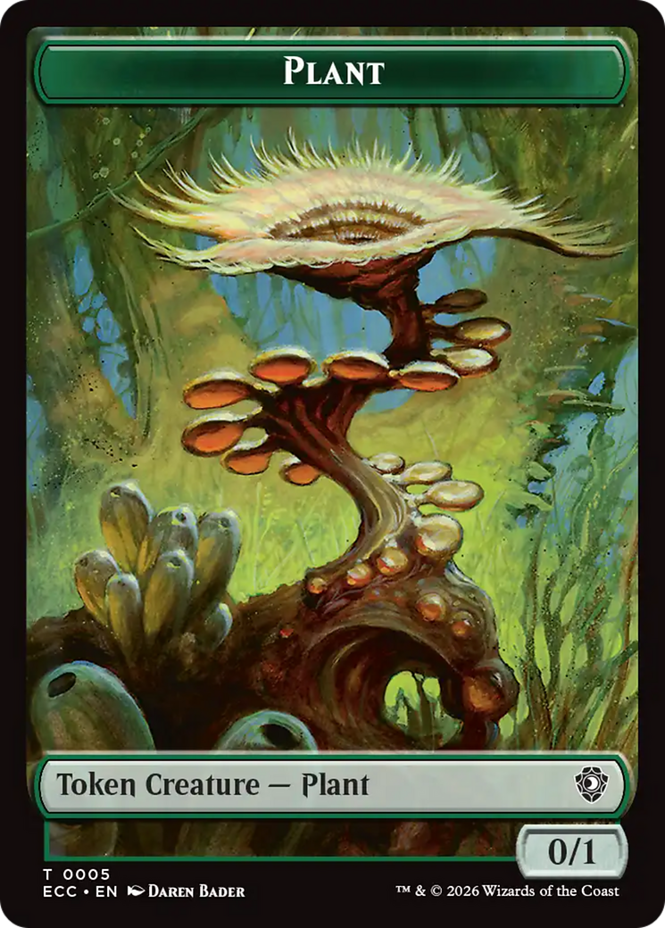 Elemental (0002) // Plant Double-Sided Token [Lorwyn Eclipsed Tokens] | Cracking-Singles