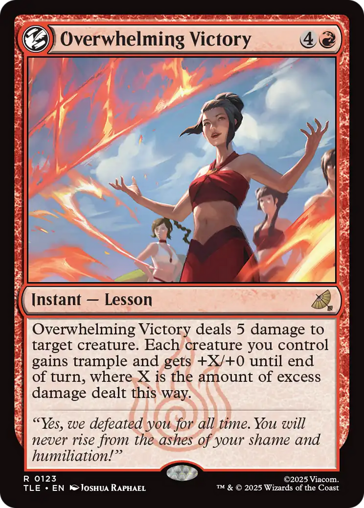 Overwhelming Victory [Avatar: The Last Airbender: Eternal-Legal] | Cracking-Singles