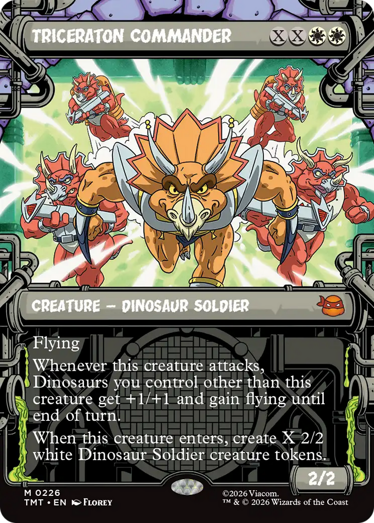 Triceraton Commander (Showcase) [Teenage Mutant Ninja Turtles] | Cracking-Singles