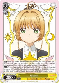 Sakura (CCS/WX01-001S SR) [Cardcaptor Sakura: Clear Card] | Cracking-Singles
