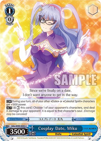Cosplay Date, Miku [Date A Live Vol.2] | Cracking-Singles