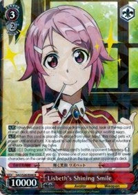 Lisbeth's Shining Smile (SAO/S26-E046 R) [Sword Art Online Vol.2] | Cracking-Singles