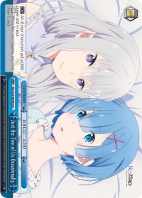 Just the Two of Us Occasionally (RZ/S55-E096 CR) [Re:ZERO Vol.2] | Cracking-Singles