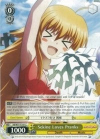 Sekine Loves Pranks (AB/W31-E107 C) [Angel Beats! Re:Edit] | Cracking-Singles