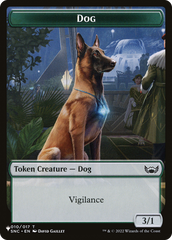 Shapeshifter // Dog Double-Sided Token [The List] | Cracking-Singles