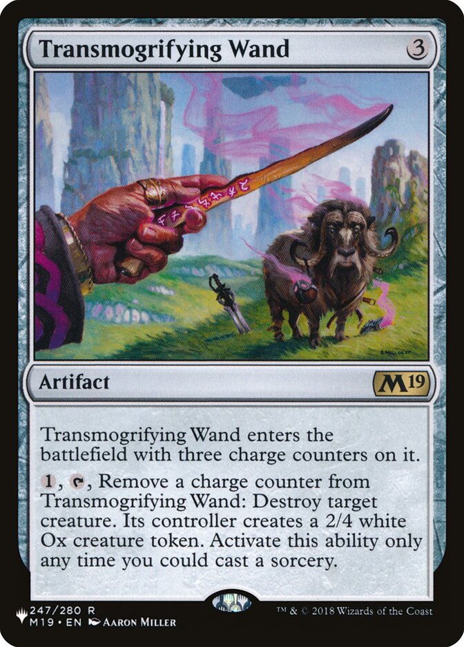 Transmogrifying Wand [The List] | Cracking-Singles