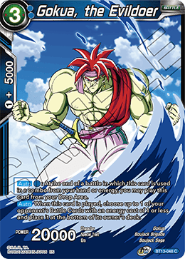 Gokua, the Evildoer (Common) (BT13-048) [Supreme Rivalry] | Cracking-Singles