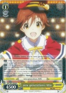 new generations, Mio (IMC/W41-E008 R) [The iDOLM@STER Cinderella Girls] | Cracking-Singles