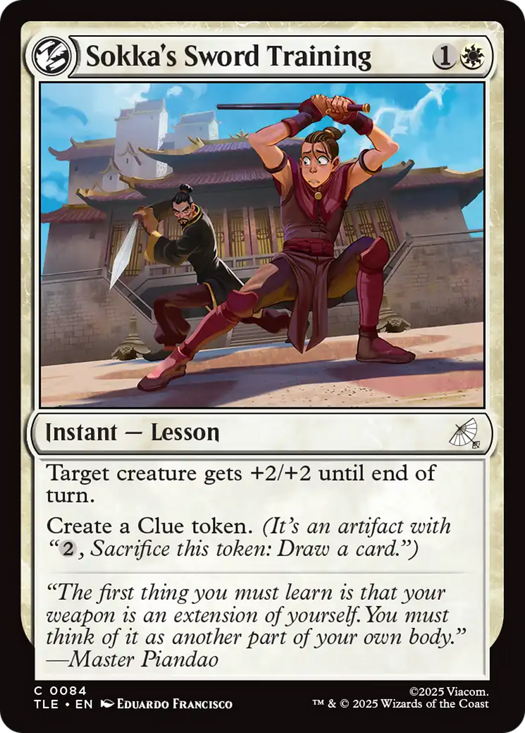 Sokka's Sword Training [Avatar: The Last Airbender: Eternal-Legal] | Cracking-Singles