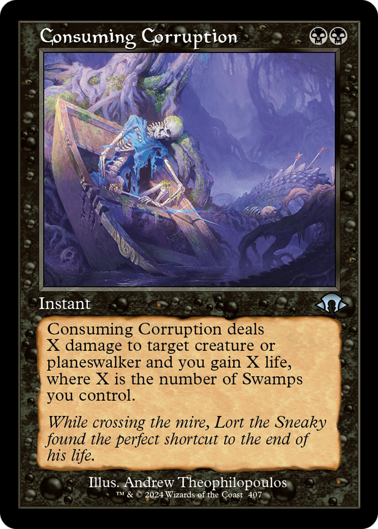 Consuming Corruption (Retro) [Modern Horizons 3] | Cracking-Singles