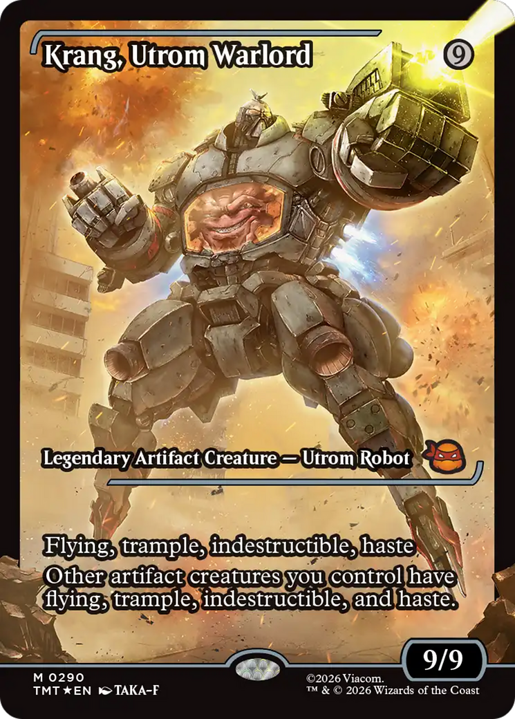 Krang, Utrom Warlord (Showcase) [Teenage Mutant Ninja Turtles] | Cracking-Singles