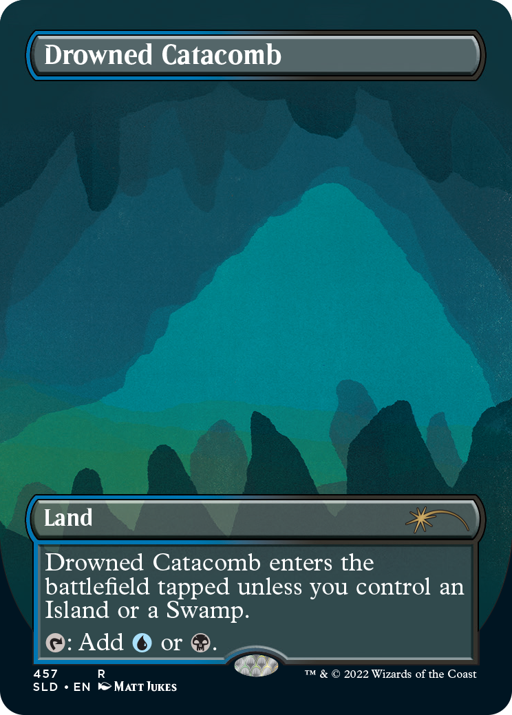 Drowned Catacomb (Borderless) [Secret Lair Drop Series] | Cracking-Singles