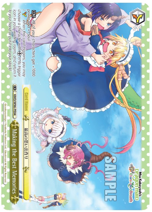 Making the Best Memories (KMD/W96-PE04) [Promotional Cards] | Cracking-Singles