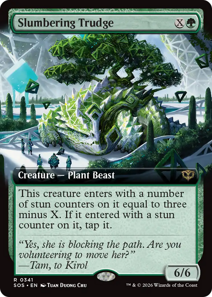 Slumbering Trudge (Extended Art) [Secrets of Strixhaven] | Cracking-Singles