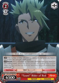 "Taunt" Rider of Red (APO/S53-TE07 TD) [Fate/Apocrypha] | Cracking-Singles